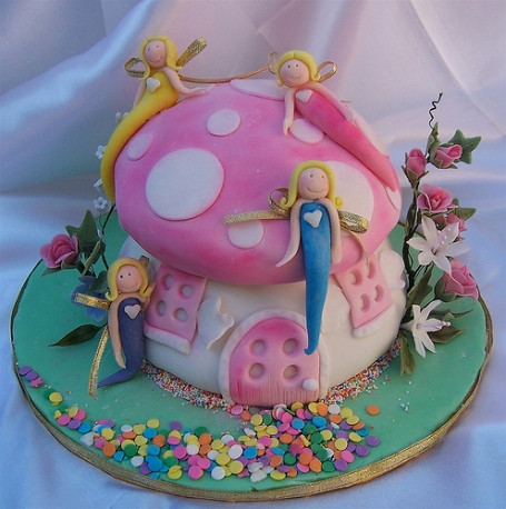 A Fairy House cake for Children's Birthday